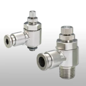 Speed Control Valve Sus316 Stainless Steel สปีดคอนโทรล วาล์วปรับความเร็วลม PISCO