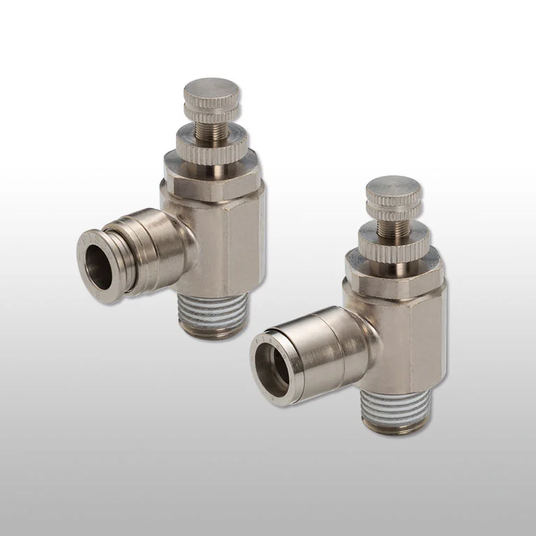 throttle needle valve brass นีดเดิลวาล์ว วาล์วปรับละเอียด Throttle Needle Valve Brass นีดเดิลวาล์ว วาล์วปรับละเอียด PISCO