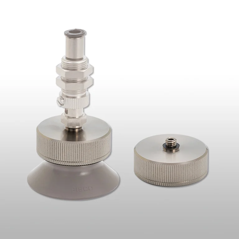 Vacuum Filter Pad Direct Mounting Type แผ่นดูดสุญญากาศ มีตัวกรอง PISCO