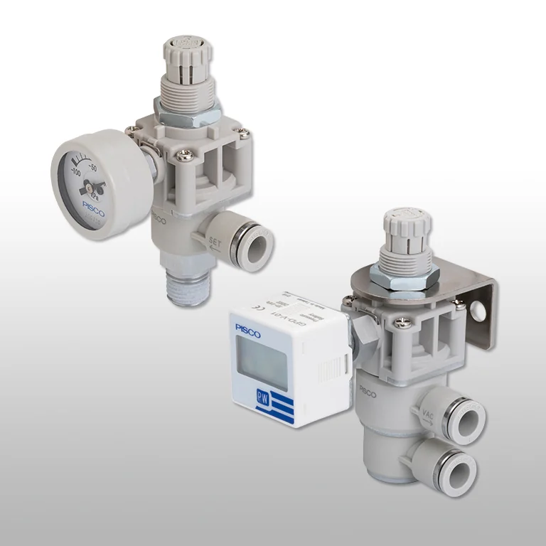 vacuum regulator push lock type เรกูเลเตอร์ สุญญากาศ Vacuum Regulator Push Lock Type เรกูเลเตอร์ สุญญากาศ PISCO